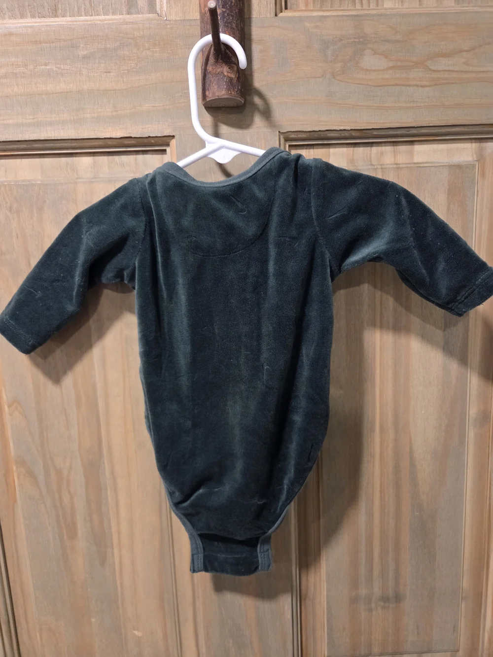 Nike Dark Green Velour Infant Matching Set